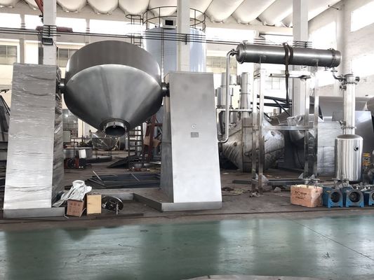 Rotary Conical Screw Dryer , GMP Rvd Dryer With Reslove Solvent System