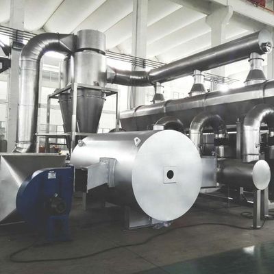 Vibrating Industrial Fluid Bed Dryers For Sugar Granule ISO14001 Listed
